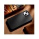 iCarer Fodral Läderfodral för iPhone 14 Plus äkta läderfodral svart (kompatibelt med MagSafe)