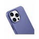 iCarer Fodral Läderfodral Äkta läderfodral för iPhone 14 Pro Ljuslila (WMI14220706-LP) (MagSafe-kompatibel)