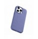 iCarer Fodral Läderfodral Äkta läderfodral för iPhone 14 Pro Ljuslila (WMI14220706-LP) (MagSafe-kompatibel)