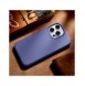 iCarer Fodral Läderfodral Äkta läderfodral för iPhone 14 Pro Ljuslila (WMI14220706-LP) (MagSafe-kompatibel)