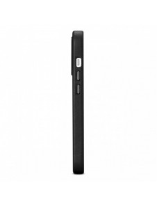 iCarer Fodral Läderfodral Äkta läderfodral för iPhone 14 Pro Max svart (WMI14220708-BK) (MagSafe-kompatibel)
