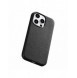 iCarer Fodral Läderfodral Äkta läderfodral för iPhone 14 Pro Max svart (WMI14220708-BK) (MagSafe-kompatibel)