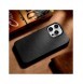 iCarer Fodral Läderfodral Äkta läderfodral för iPhone 14 Pro Max svart (WMI14220708-BK) (MagSafe-kompatibel)