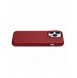 iCarer Fodral Läderfodral Äkta läderfodral för iPhone 14 Pro Max röd (WMI14220708-RD) (MagSafe-kompatibel)