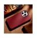 iCarer Fodral Läderfodral Äkta läderfodral för iPhone 14 Pro Max röd (WMI14220708-RD) (MagSafe-kompatibel)