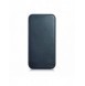iCarer CE Oil Wax Premium Leather Folio Case iPhone 14 Plus magnetiskt flipfodral MagSafe blå (AKI14220707-BU)