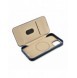 iCarer CE Oil Wax Premium Leather Folio Case iPhone 14 Plus magnetiskt flipfodral MagSafe blå (AKI14220707-BU)