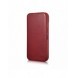 iCarer CE Oil Wax Premium Leather Folio Fodral iPhone 14 Plus Magnetic Flip Leather Folio Fodral MagSafe Röd (AKI14220707-RD)