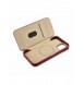 iCarer CE Oil Wax Premium Leather Folio Fodral iPhone 14 Plus Magnetic Flip Leather Folio Fodral MagSafe Röd (AKI14220707-RD)