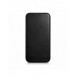 iCarer CE Oil Wax Premium Leather Folio Case Läderfodral iPhone 14 Pro Magnetic Flip MagSafe Black (AKI14220706-BK)