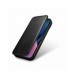 iCarer CE Oil Wax Premium Leather Folio Case Läderfodral iPhone 14 Pro Magnetic Flip MagSafe Black (AKI14220706-BK)