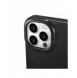 iCarer CE Oil Wax Premium Leather Folio Case Läderfodral iPhone 14 Pro Magnetic Flip MagSafe Black (AKI14220706-BK)