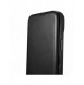 iCarer CE Oil Wax Premium Leather Folio Case Läderfodral iPhone 14 Pro Magnetic Flip MagSafe Black (AKI14220706-BK)