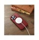 iCarer CE Oil Wax Premium Läder Foliofodral Läderfodral iPhone 14 Pro Magnetic Flip MagSafe Röd (AKI14220706-RD)