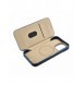 iCarer CE Oil Wax Premium Leather Folio Case Läderfodral iPhone 14 Pro Max Magnetic Flip MagSafe Blue (AKI14220708-BU)
