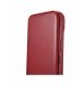 iCarer CE Oil Wax Premium Leather Folio Case Läderfodral iPhone 14 Pro Max Magnetic Flip MagSafe Röd (AKI14220708-RD)