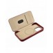 iCarer CE Oil Wax Premium Leather Folio Case Läderfodral iPhone 14 Pro Max Magnetic Flip MagSafe Röd (AKI14220708-RD)