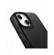 iCarer CE Premium Leather Folio Fodral iPhone 14 Plus Magnetic Flip Leather Folio Fodral MagSafe svart (WMI14220715-BK)