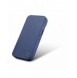 iCarer CE Premium Leather Folio Case iPhone 14 Plus Magnetic Flip Leather Folio Case MagSafe Blue (WMI14220715-BU)