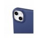 iCarer CE Premium Leather Folio Case iPhone 14 Plus Magnetic Flip Leather Folio Case MagSafe Blue (WMI14220715-BU)