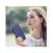 iCarer CE Premium Leather Folio Case iPhone 14 Plus Magnetic Flip Leather Folio Case MagSafe Blue (WMI14220715-BU)