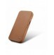 iCarer CE Premium Leather Folio Case iPhone 14 Plus Magnetic Flip Leather Folio Case MagSafe Brown (WMI14220715-BN)