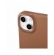 iCarer CE Premium Leather Folio Case iPhone 14 Plus Magnetic Flip Leather Folio Case MagSafe Brown (WMI14220715-BN)