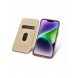 iCarer CE Premium Leather Folio Case iPhone 14 Plus Magnetic Flip Leather Folio Case MagSafe Brown (WMI14220715-BN)