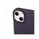 iCarer CE Premium Leather Folio Case iPhone 14 Plus Magnetic Flip Leather Folio Case MagSafe Dark Purple (WMI14220715-DP)