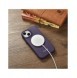 iCarer CE Premium Leather Folio Case iPhone 14 Plus Magnetic Flip Leather Folio Case MagSafe Dark Purple (WMI14220715-DP)
