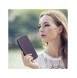 iCarer CE Premium Leather Folio Case iPhone 14 Plus Magnetic Flip Leather Folio Case MagSafe Dark Purple (WMI14220715-DP)