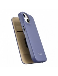 iCarer CE Premium Leather Folio Case iPhone 14 Plus Magnetic Flip Leather Folio Case MagSafe Light Purple (WMI14220715-LP)