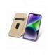 iCarer CE Premium Leather Folio Case iPhone 14 Plus Magnetic Flip Leather Folio Case MagSafe Light Purple (WMI14220715-LP)
