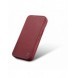 iCarer CE Premium Leather Folio Fodral iPhone 14 Plus Magnetic Flip Leather Folio Fodral MagSafe Röd (WMI14220715-RD)