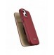 iCarer CE Premium Leather Folio Fodral iPhone 14 Plus Magnetic Flip Leather Folio Fodral MagSafe Röd (WMI14220715-RD)