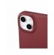 iCarer CE Premium Leather Folio Fodral iPhone 14 Plus Magnetic Flip Leather Folio Fodral MagSafe Röd (WMI14220715-RD)