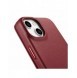 iCarer CE Premium Leather Folio Fodral iPhone 14 Plus Magnetic Flip Leather Folio Fodral MagSafe Röd (WMI14220715-RD)