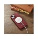 iCarer CE Premium Leather Folio Fodral iPhone 14 Plus Magnetic Flip Leather Folio Fodral MagSafe Röd (WMI14220715-RD)