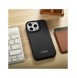 iCarer CE Premium Leather Folio Fodral iPhone 14 Pro Magnetic Flip Leather Folio Fodral MagSafe svart (WMI14220714-BK)