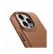 iCarer CE Premium Leather Folio Fodral iPhone 14 Pro Magnetic Flip Leather Folio Fodral MagSafe brun (WMI14220714-BN)