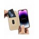 iCarer CE Premium Leather Folio Fodral iPhone 14 Pro Magnetic Flip Leather Folio Fodral MagSafe brun (WMI14220714-BN)