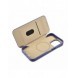 iCarer CE Premium Läder Foliofodral iPhone 14 Pro Magnetic Flip Läder Foliofodral MagSafe Ljuslila (WMI14220714-LP)