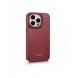 iCarer CE Premium Leather Folio Case iPhone 14 Pro Max Magnetic Flip Cover MagSafe Röd (WMI14220716-RD)