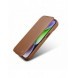 iCarer CE Premium Leather Folio Case iPhone 14 Pro Max Magnetic Flip Leather Folio Case MagSafe Brown (WMI14220716-BN)
