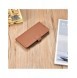 iCarer Haitang Läderplånboksfodral Läderfodral för Samsung Galaxy S22 + (S22 Plus) Plånboksfodral Brun (AKSM05BN)