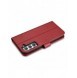 iCarer Haitang Läderplånboksfodral Läderfodral för Samsung Galaxy S22 + (S22 Plus) Plånboksfodral Röd (AKSM05RD)