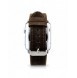 iCarer Läder Crazy Horse-armband i äkta läder för Klocka 3 38mm / Klocka 2 38mm / Klocka 1 38mm brun (RIW115-BNďĽ38ďĽ‰)