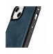 iCarer Leather Oil Wax fodral täckt med naturligt läder för iPhone 14 Plus blå (WMI14220719-BU)