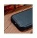 iCarer Leather Oil Wax-fodral för iPhone 14 Pro Max läderfodral blå (WMI14220720-BU)