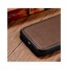 iCarer Leather Oil Wax Äkta Läderfodral för iPhone 14 Pro (MagSafe-kompatibel) Brun (WMI14220718-BN)